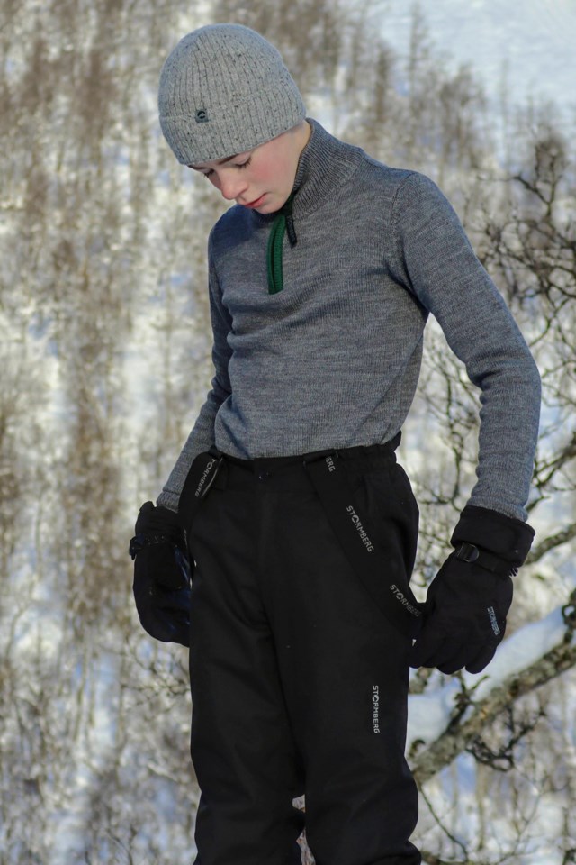 Geilo vattert selebukse barn 8-14 Black Barn - 1