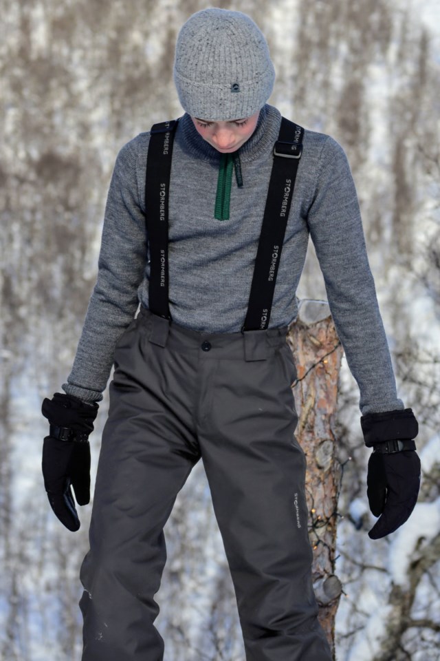 Geilo vattert selebukse barn 8-14 Dark Shadow - 1