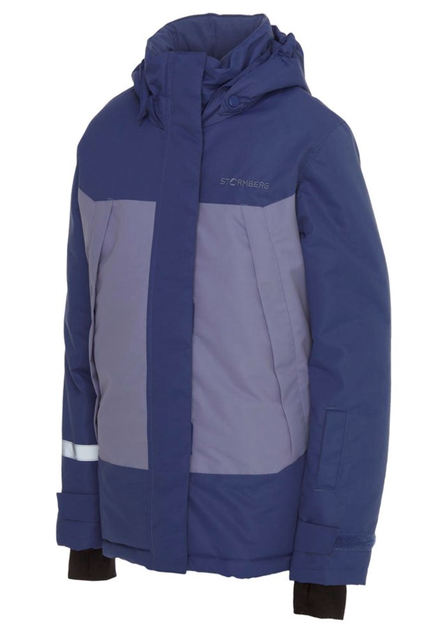 Hovden vattert jakke barn 8-14 Tempest/Bijou blue - 1
