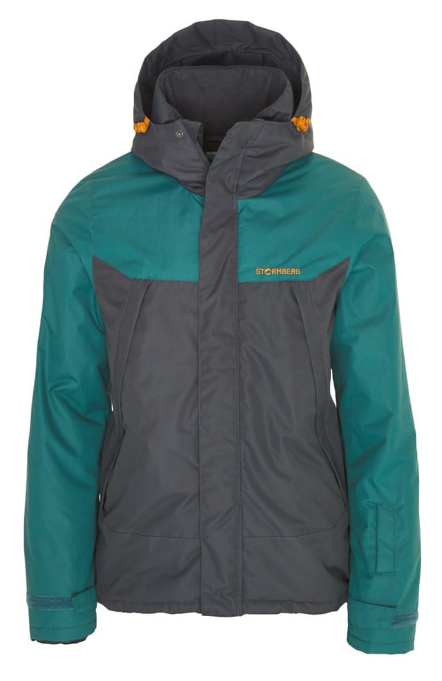 Hovden vattert jakke Ebony/ Deep Teal - 1