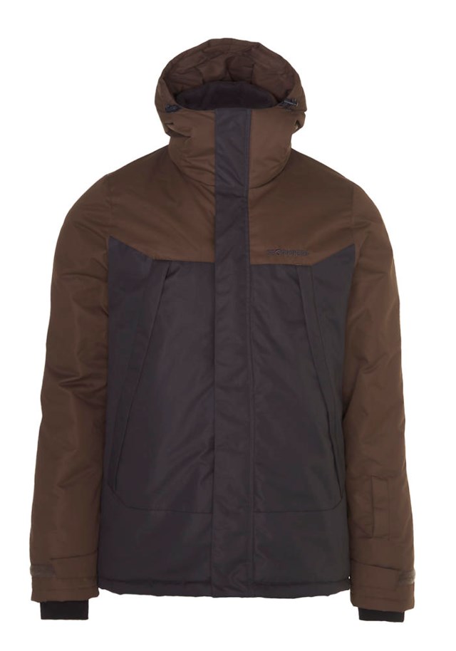 Hovden vattert jakke Grey|Brown Herre - 1