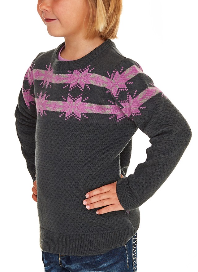 Hammer ullgenser barn 1 - 7 Grey|Pink Barn - 1