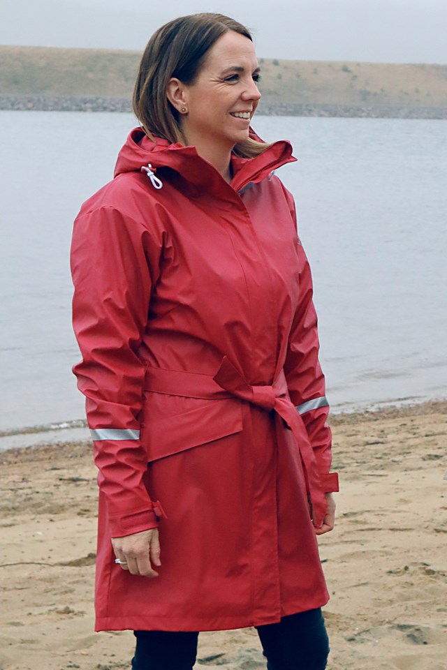 Tellevik regnfrakk Red Dame - 1