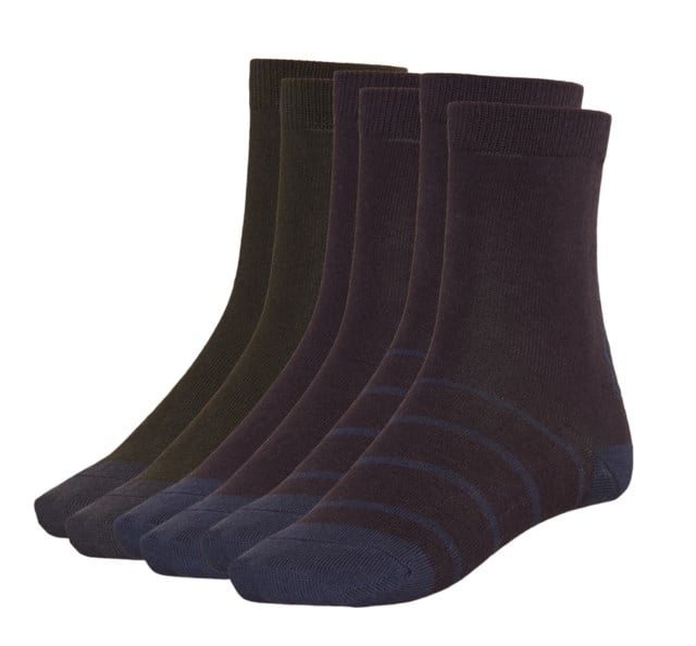Toen sokk 3-pack barn 1-7 Green Barn - 1