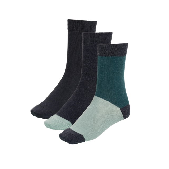 Tippetue ullsokk barn 3-pack Slate - 1