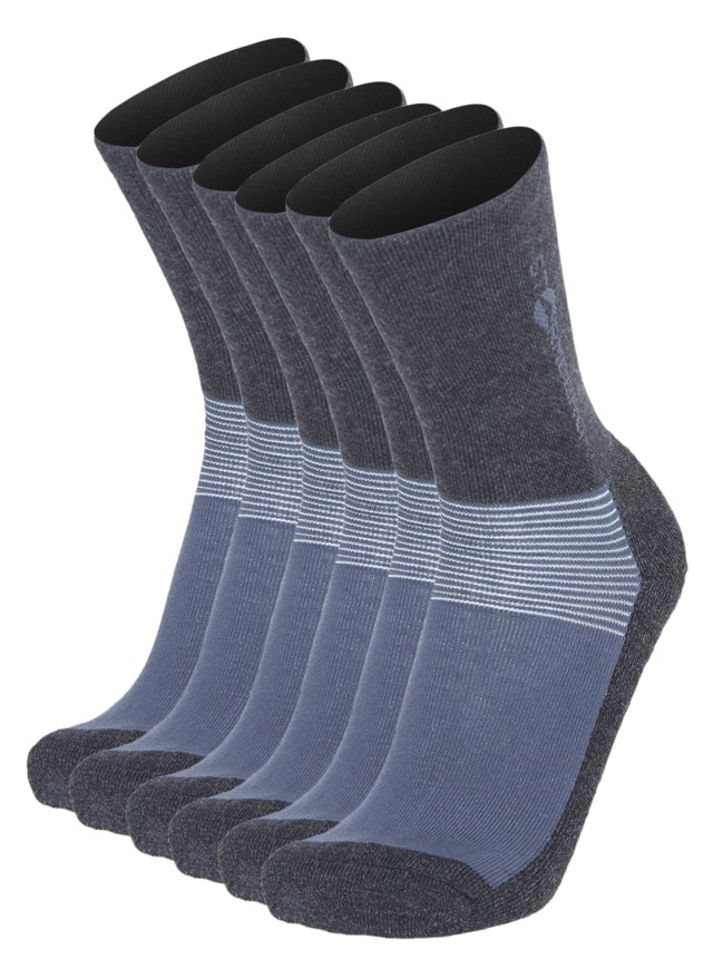 Marka 3-pack tursokk Grey Unisex - 1