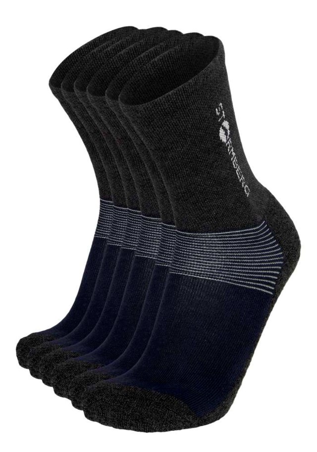 Marka 3-pack tursokk Grey Unisex - 1