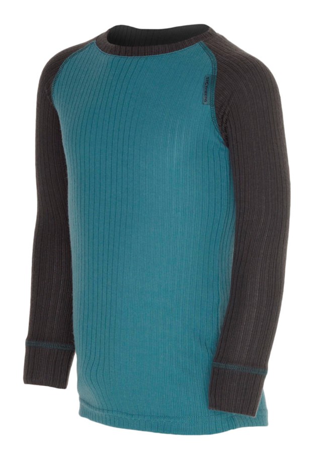 Lindland trøye barn 1-7 Storm Blue/ Ebony - 1
