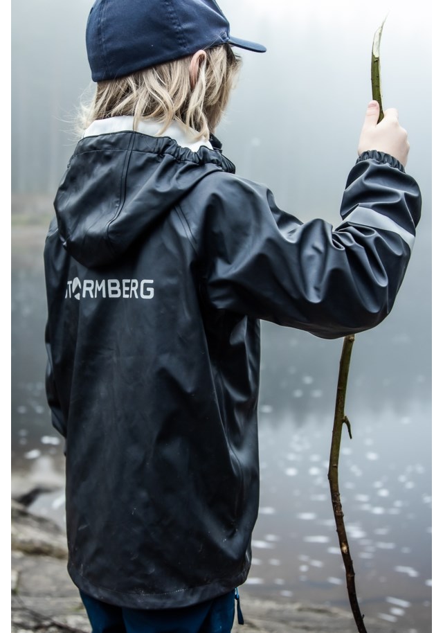 stormberg Regndag regnjakke barn 8-14