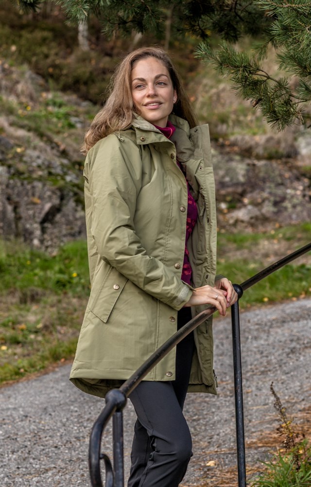 Bruskeland parkas Dried Herb Green - 1