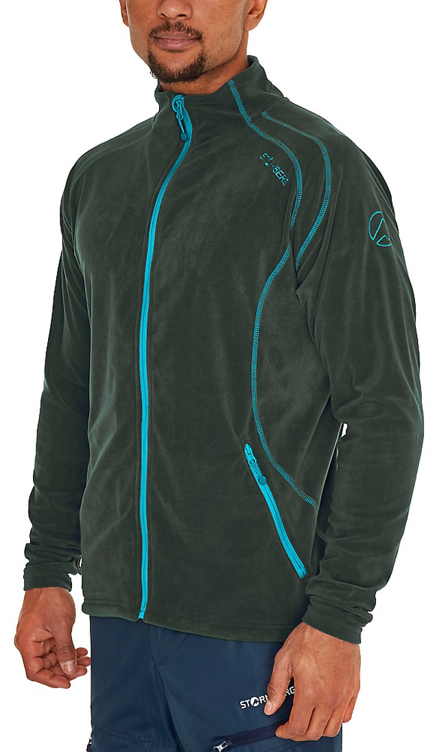 Vigør fleecejakke Green Herre - 1