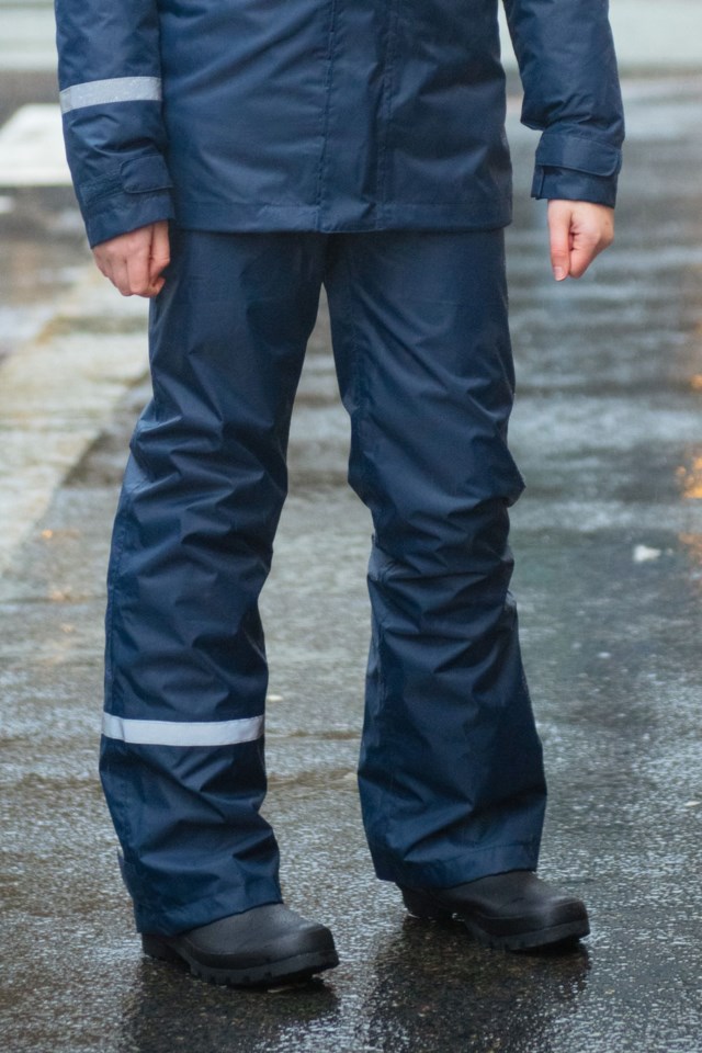 Mjelle regnbukse barn 8-14 Blue Barn - 1