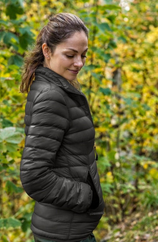 Stavskar dunjakke Black Dame - 1