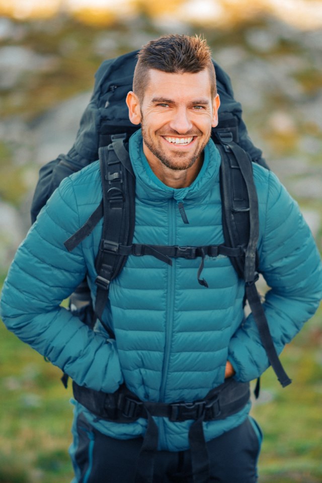 Folgefonna dunjakke Green Herre - 1