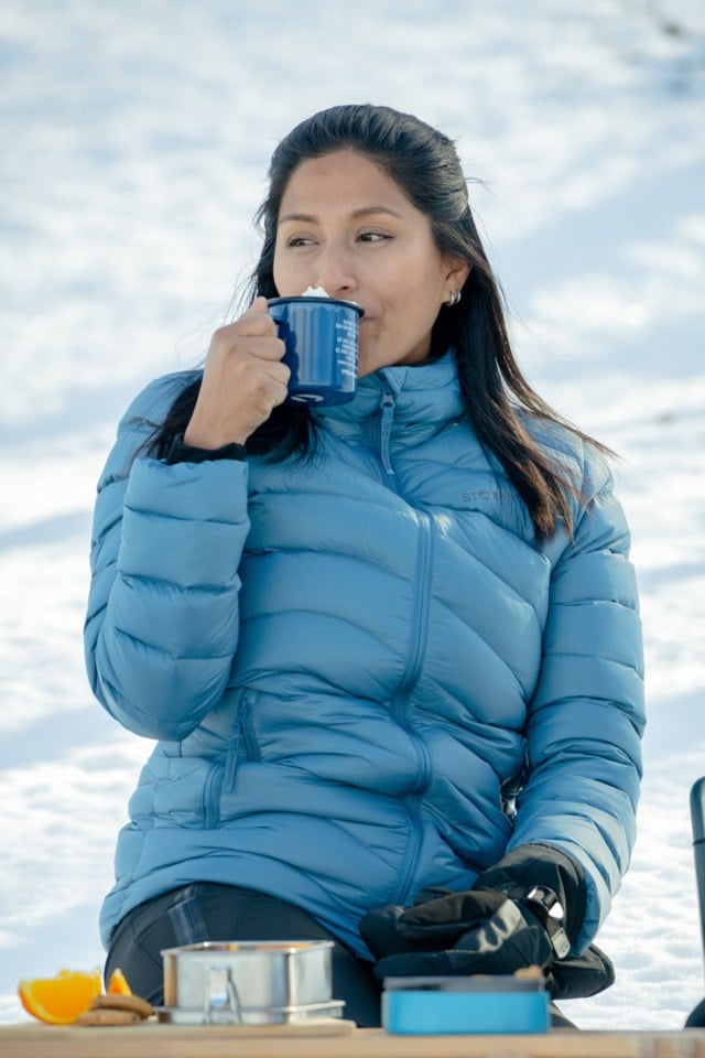 Nordkapp dunjakke Blue Dame - 1