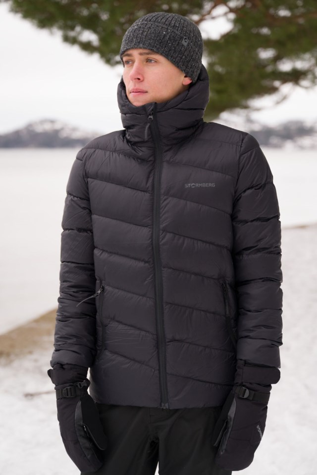 Nordkapp dunjakke Jet Black - 1