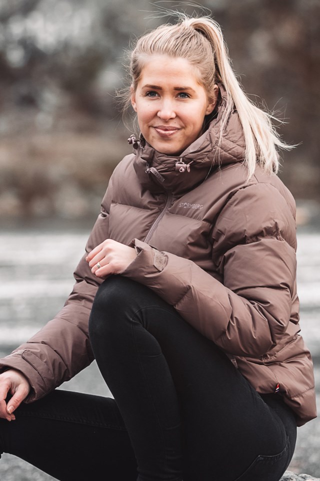 Hyfjell dunjakke Beige Dame - 1