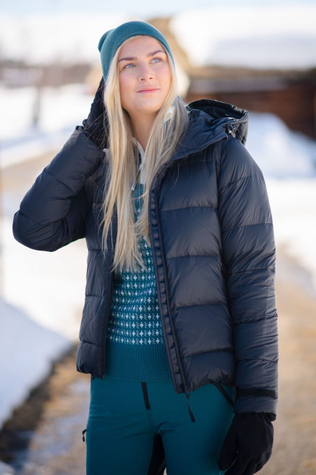 Hyfjell dunjakke Black Dame - 1