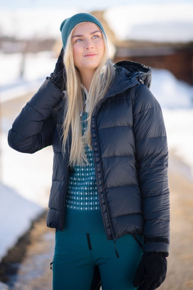 Hyfjell dunjakke Black Dame - 1