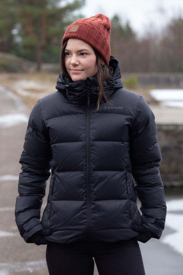 Hyfjell dunjakke Black Dame - 1