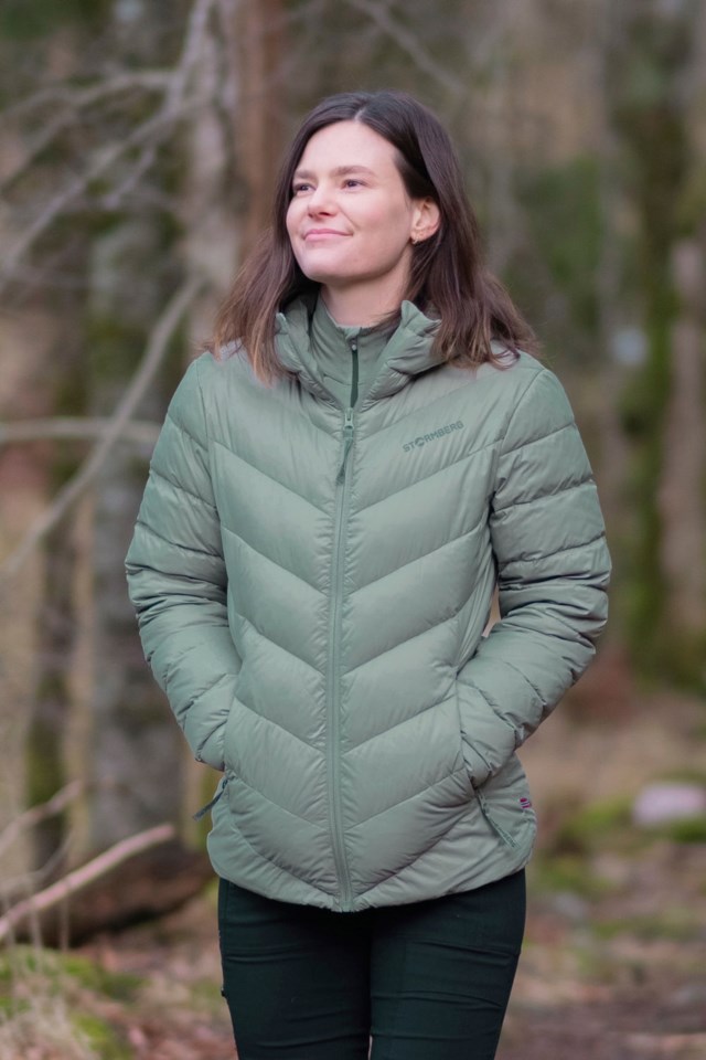 Nordfjell dunjakke Lily Pad - 1