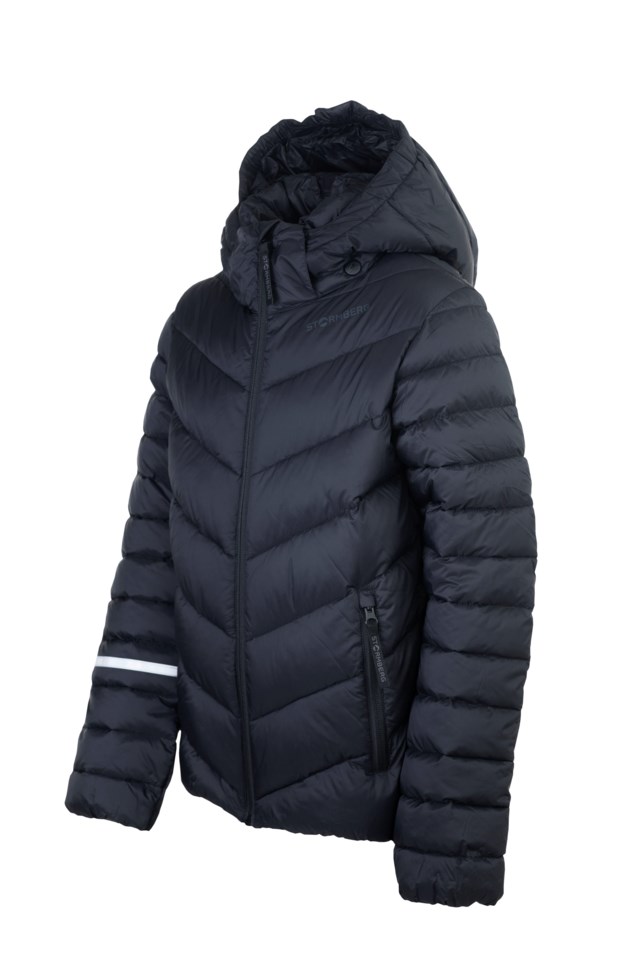 Nordfjell dunjakke barn 8-14 Jet Black - 1