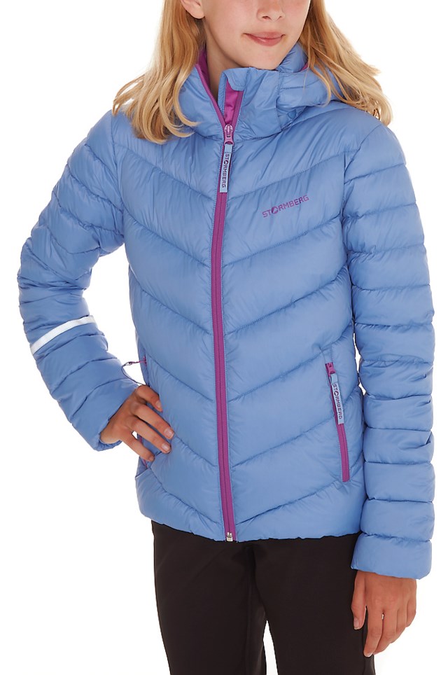 Nordfjell dunjakke barn 8-14 Blue Barn - 1