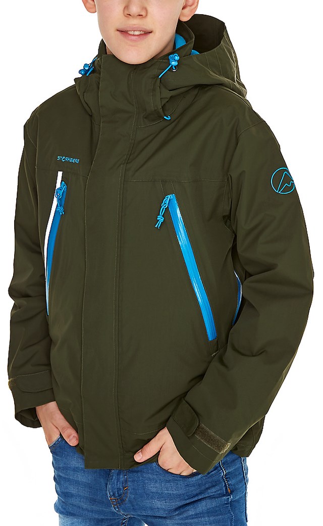 Sirdal skalljakke barn 8-14 Green Barn - 1