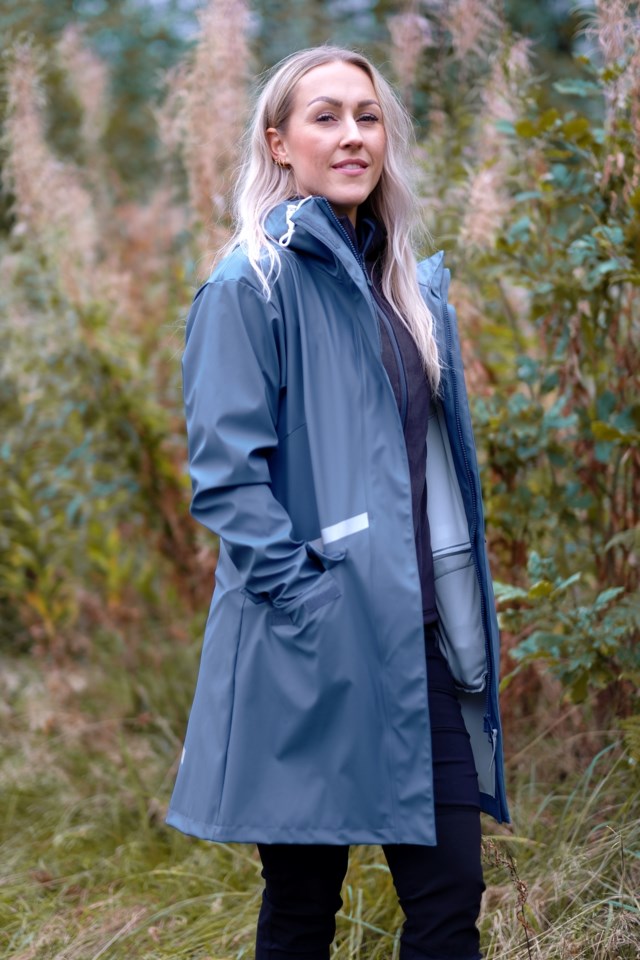 Marina regnkåpe Bijou Blue - 1