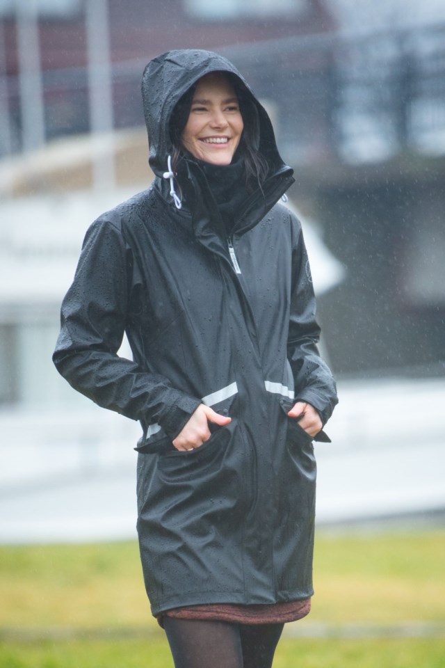 Marina regnkåpe Jet Black - 1