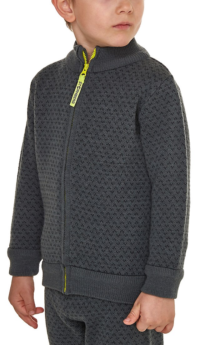 Hammer ulljakke barn 1-7 Grey Barn - 1