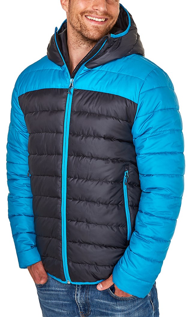 Snofjell vattert jakke Grey|Blue Herre - 1