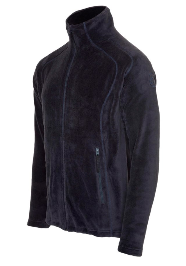 Hyggestien fleecejakke Blue Herre - 1