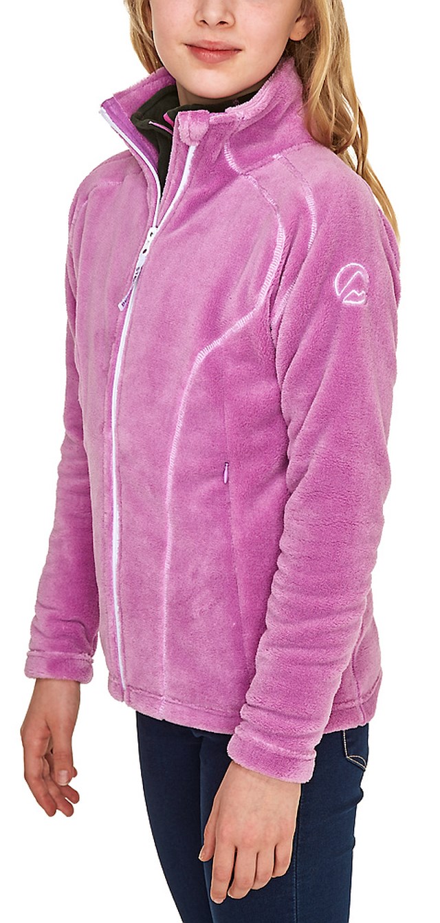 Hyggestien sherpajakke barn 8-14 Purple Barn - 1