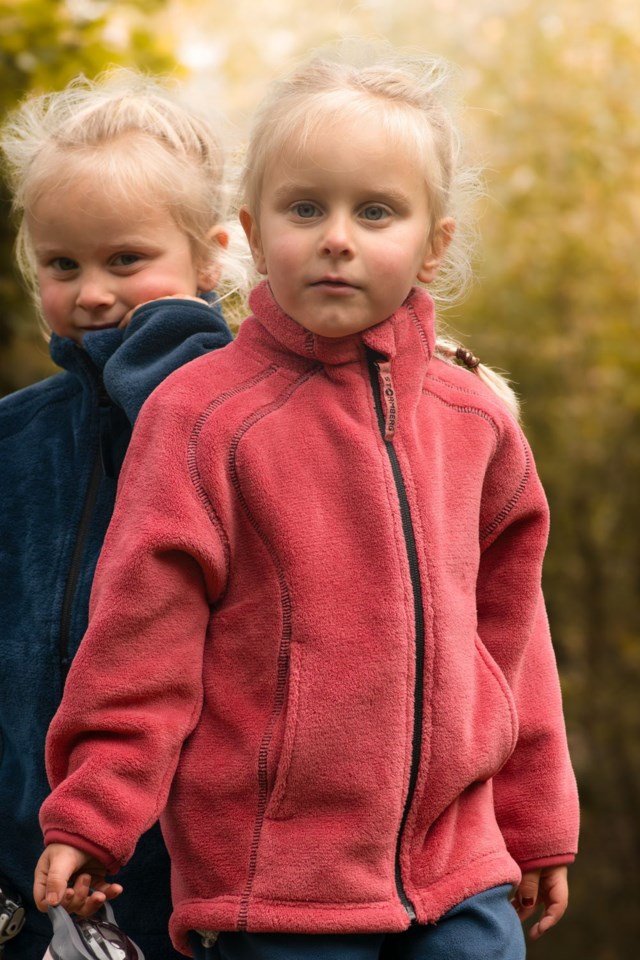 Hyggestien fleecejakke barn 1-7 Pink Barn - 1