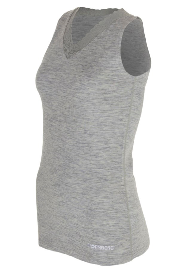 Snerta blonde ullsinglet Light grey - 1