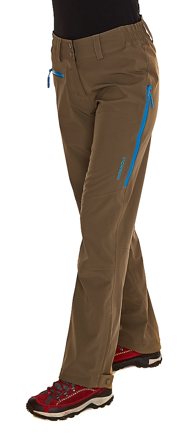 Vestfjellet 3-lags skallbukse Green Dame - 1