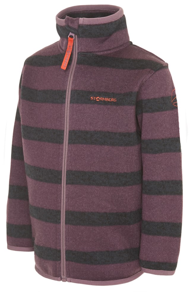 Vassbu jakke barn 1-7 Black Plum - 1