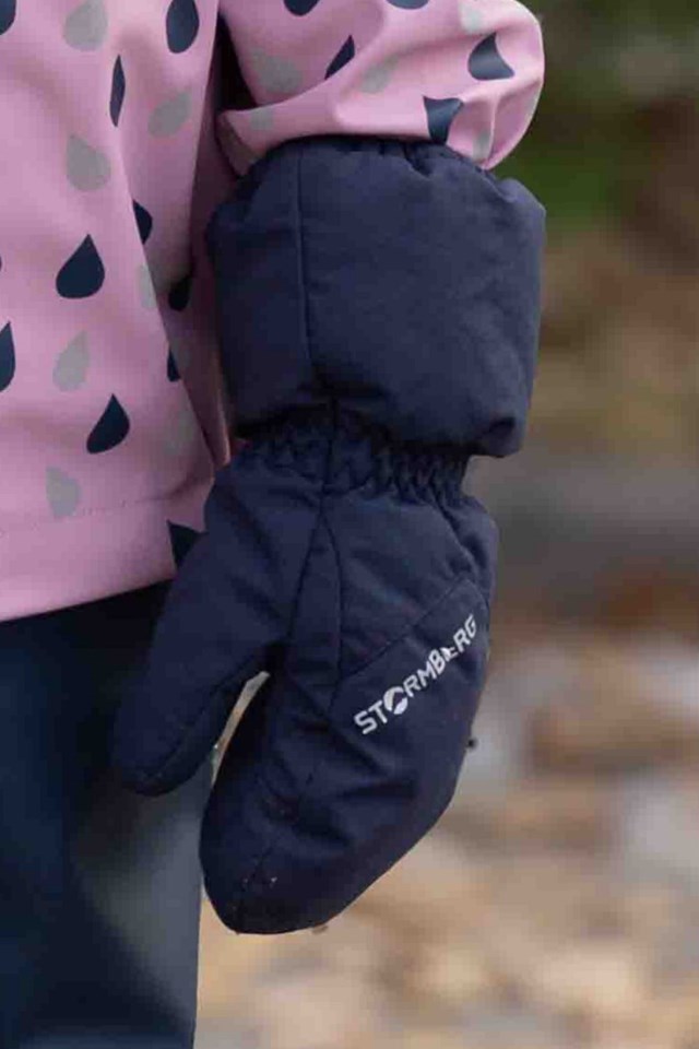 Knipse votter Blue Barn - 1