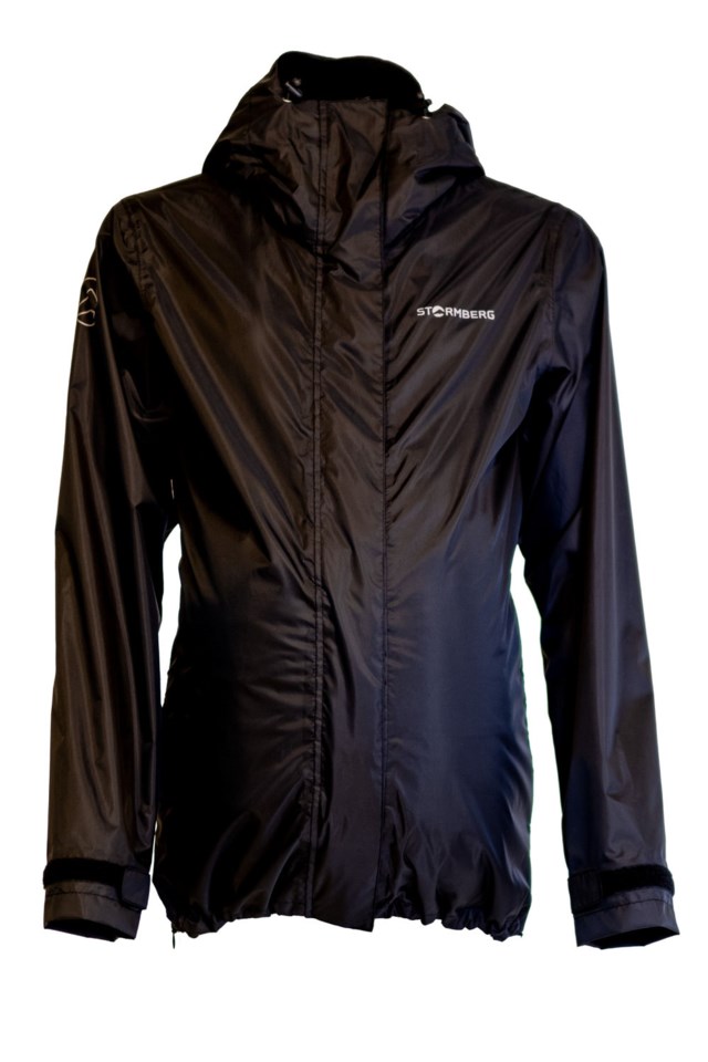 Moradalen utvidbar regnjakke Black Dame - 1