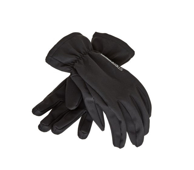 Ime softshellhanske Jet Black - 1