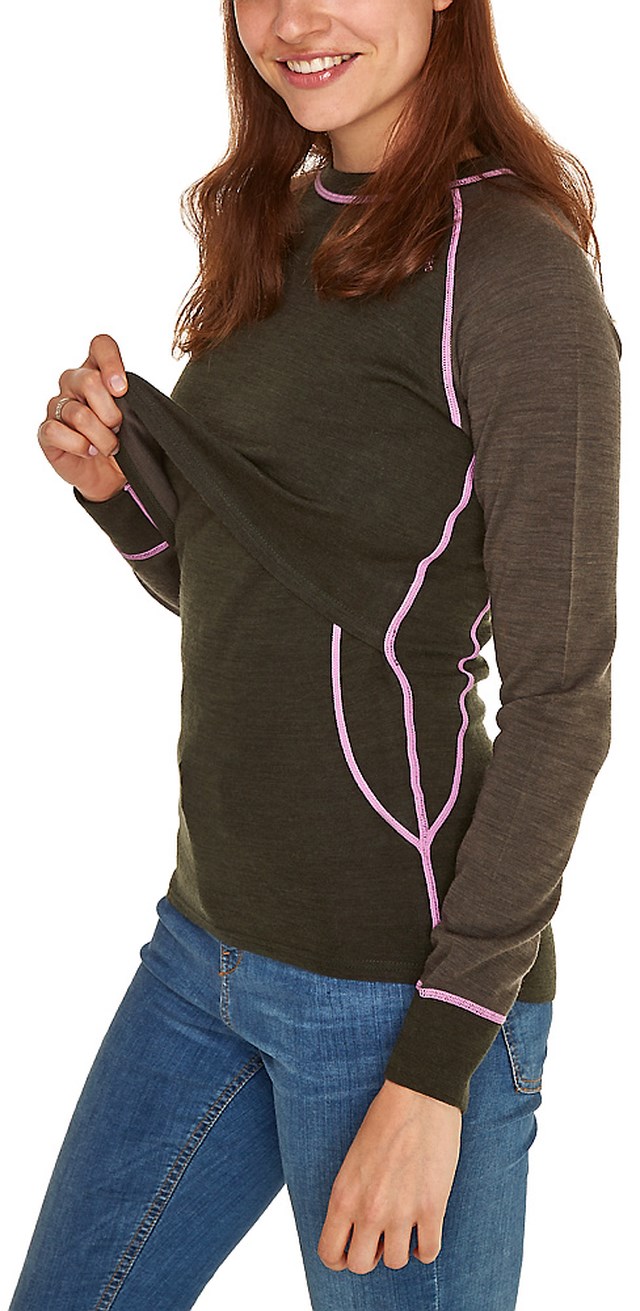 Moravik MOM amme ulltrøye Forest Night/Bungee Cord - 1