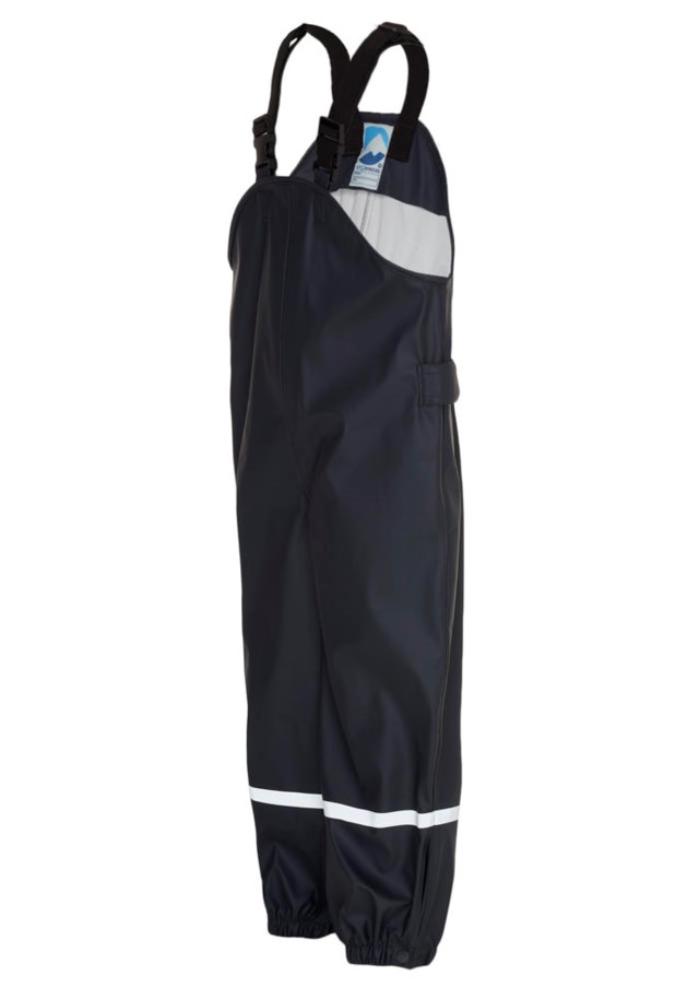Regnpytt regnselebukse barn 1-7 Ebony Grey/Black - 1