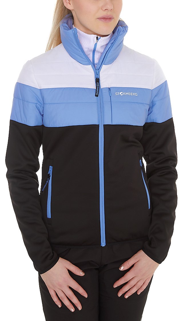 Sjusjøen jakke Provence/ Jet Black - 1