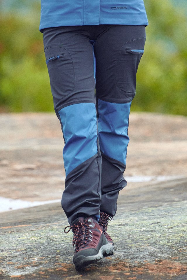Kjenndal turbukse Ebony/ Bijou Blue - 1