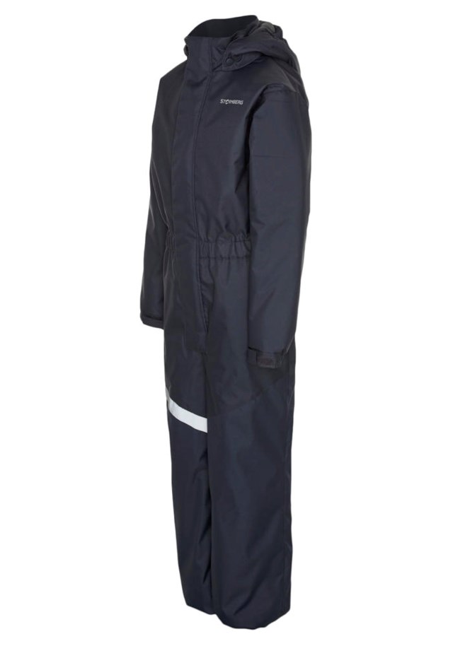 Alta vinterdress barn 8-14 Ebony Grey/Black - 1