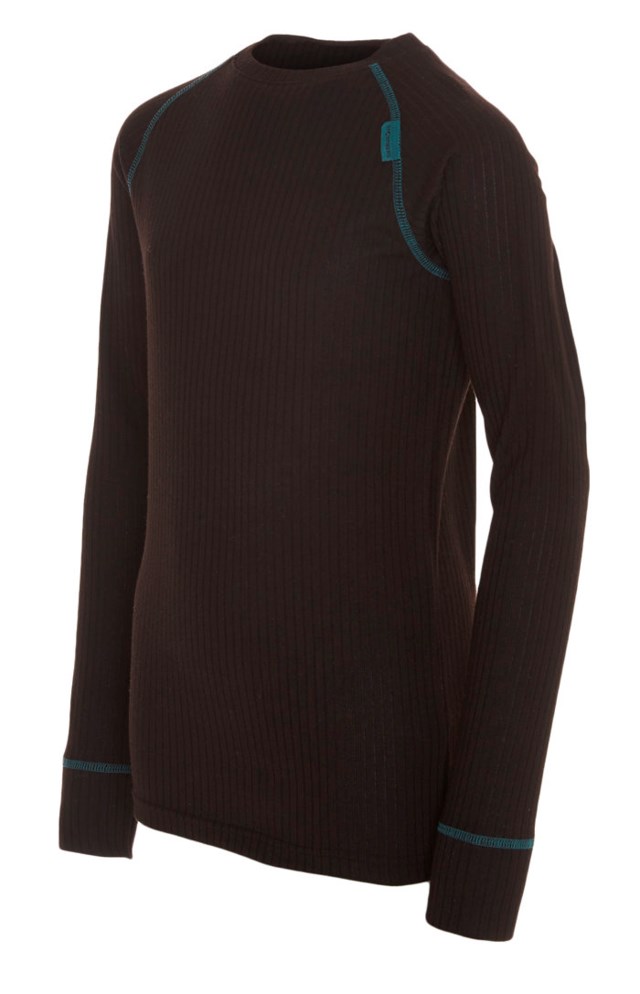 Skogheim trøye barn 8-14 Jet Black/ Lyons Blue - 1