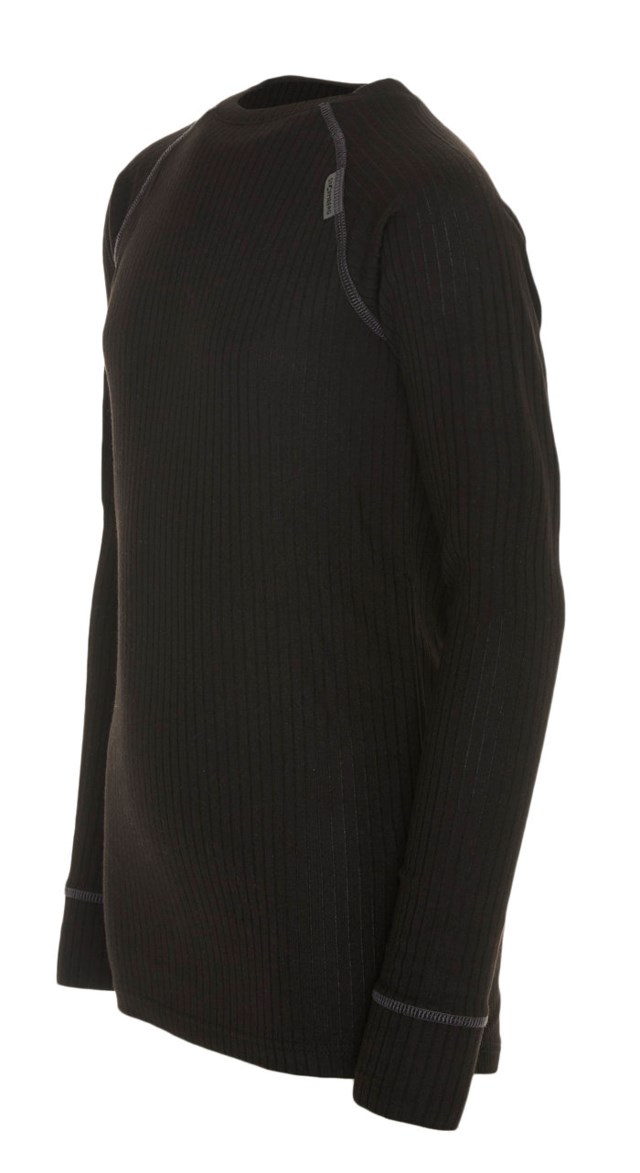 Skogheim trøye barn 8-14 Jet Black/Ebony grey - 1