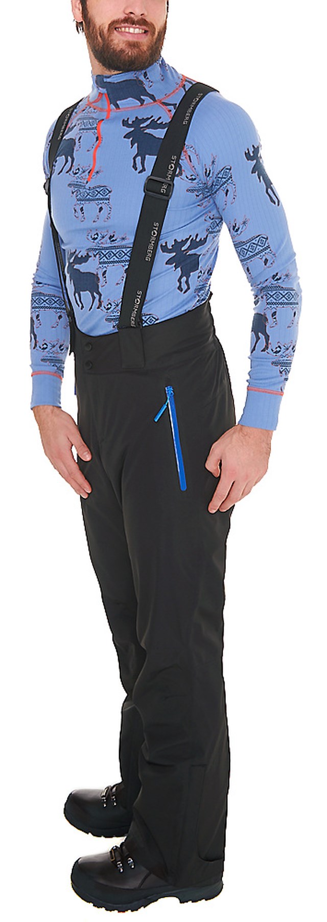 Trollfjell selebukse Black Herre - 1