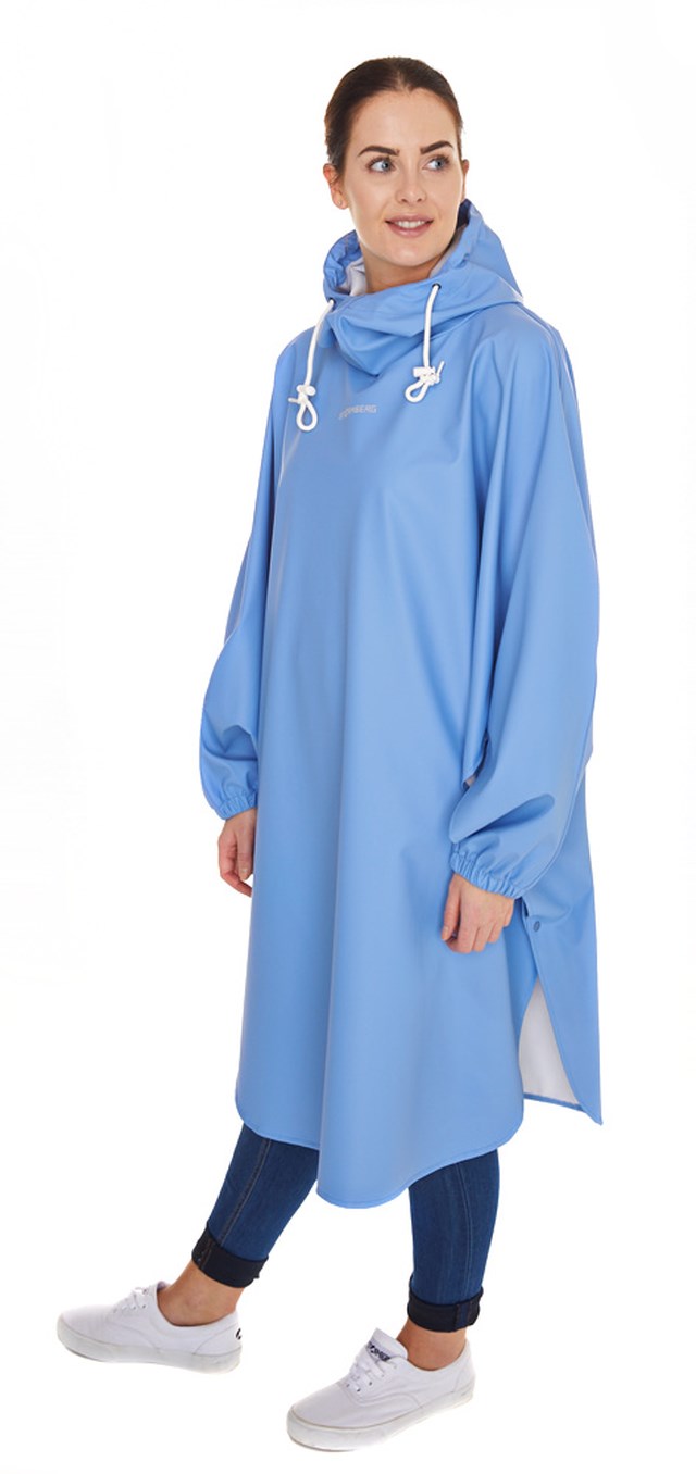 Juvass regnponcho Blue Dame - 1